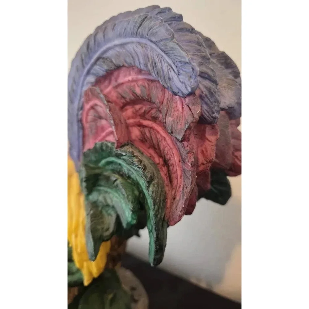 Rooster Resin Figurine Decor